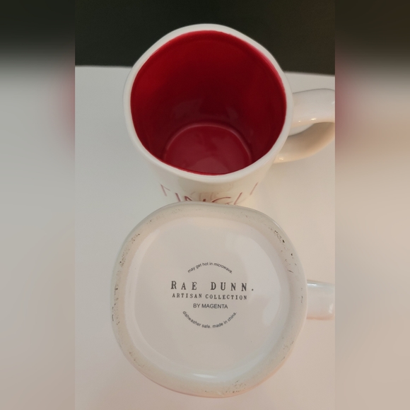 Rae Dunn Christmas Mugs "Jingle & Merry " Artisan Collection By Magneta - Picture 6 of 8